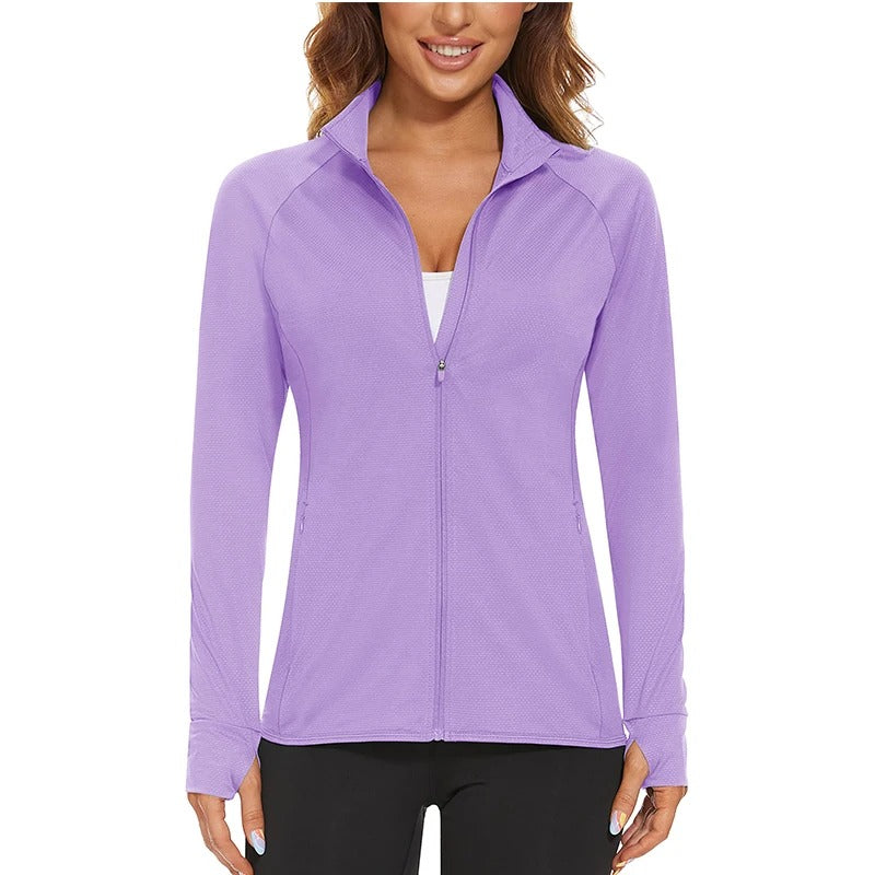 Damenmantel mit Sonnenschutz UPF50