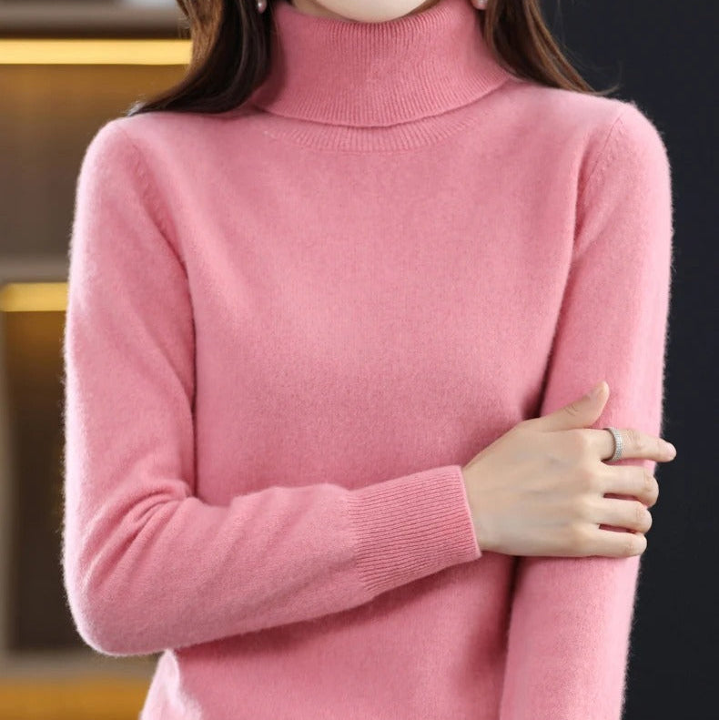 Damen-Strickpullover aus Kaschmir