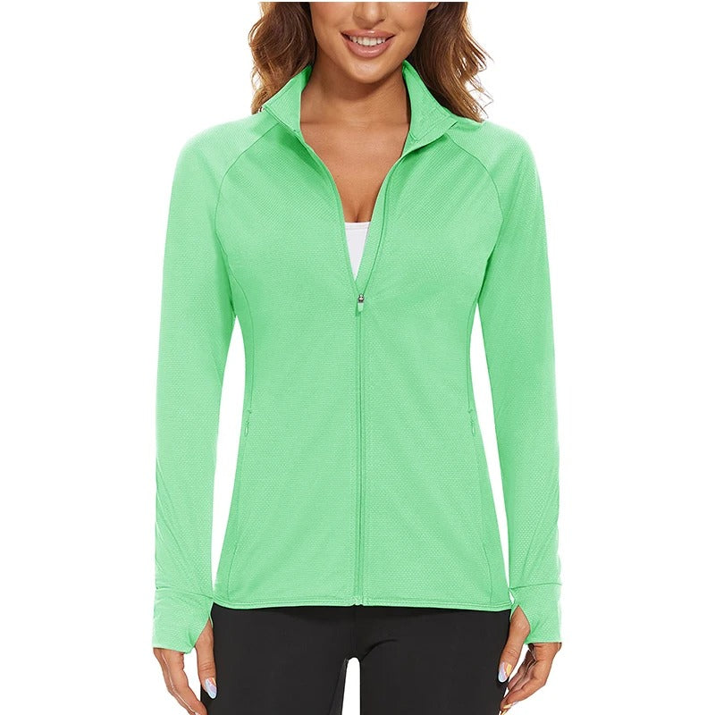 Damenmantel mit Sonnenschutz UPF50