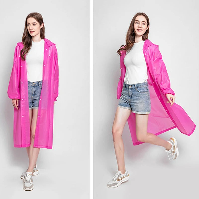 Wasserdichter Regenmantel für Frauen
