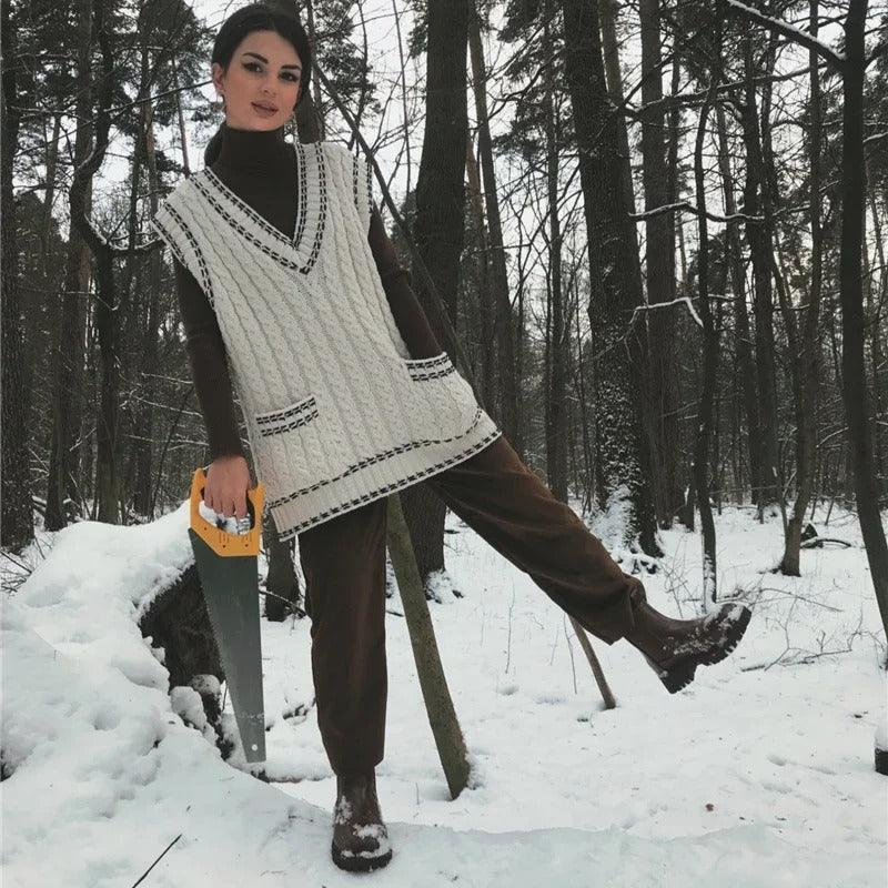 Warme Cordhosen für Frauen