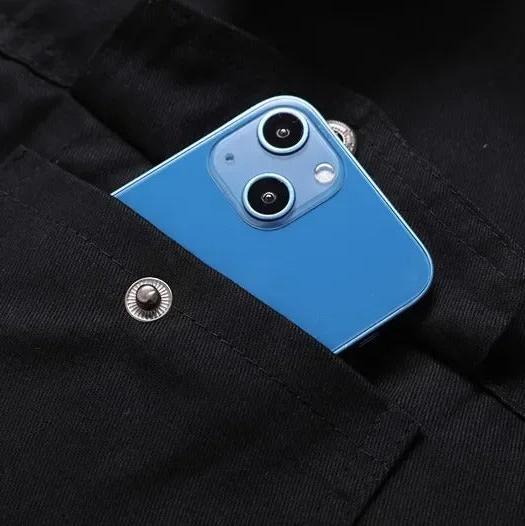 Herrenmantel aus dicker Plüschwolle