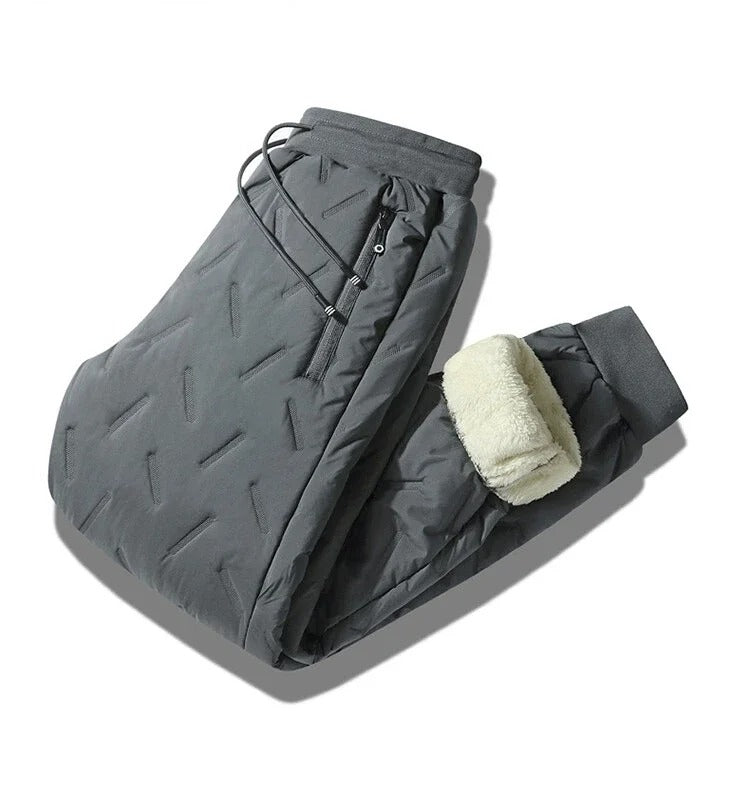 Herren-Jogginghose aus verdickter Wolle