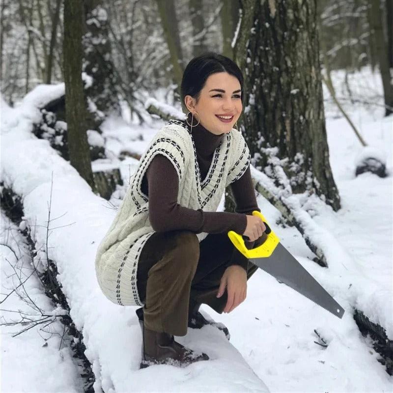 Warme Cordhosen für Frauen