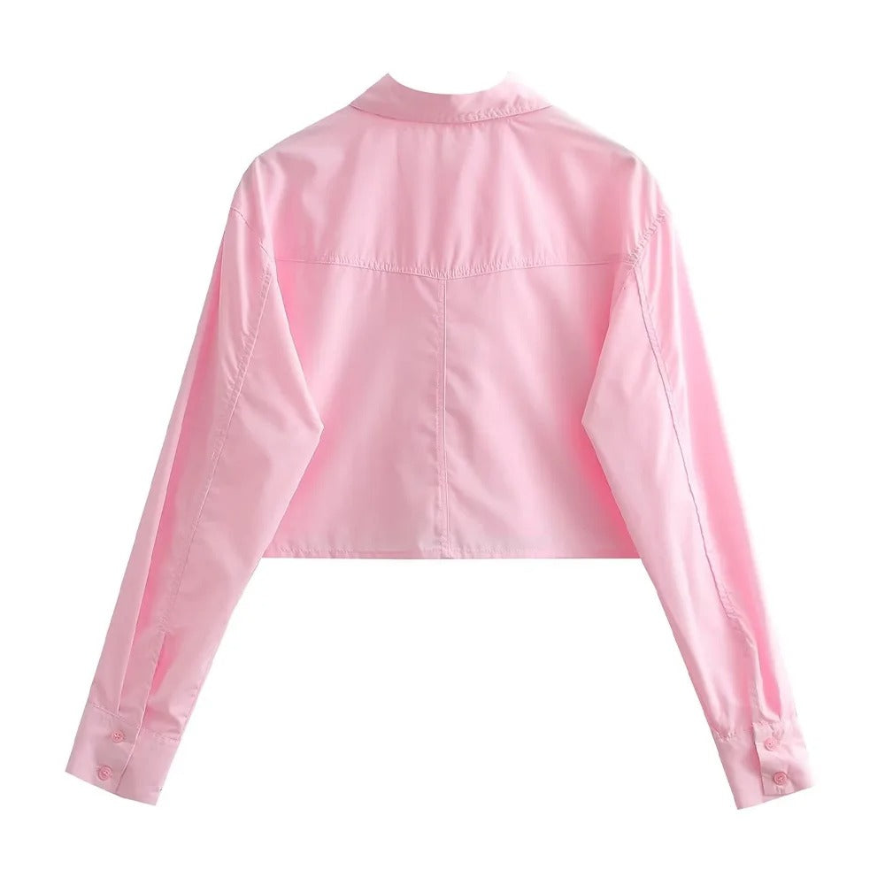 Los Popeline Damenhemd