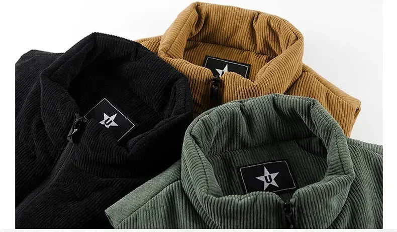 Warme Fleece-Weste für Männer