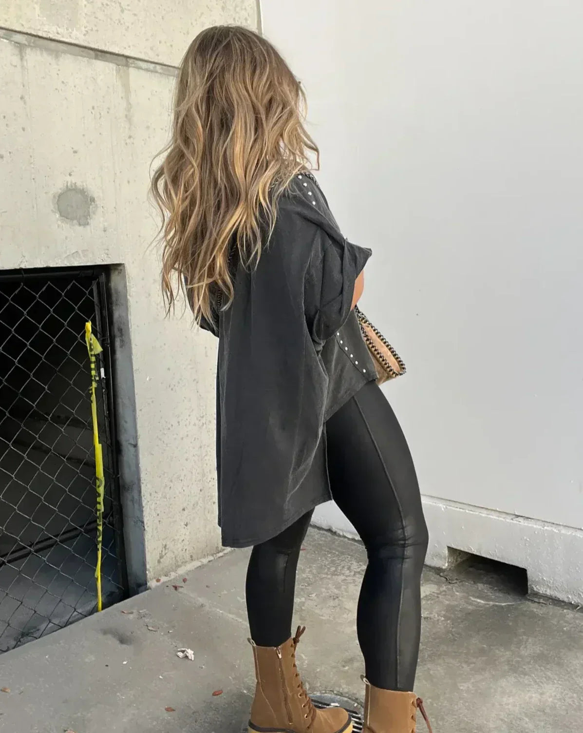 Damen Hemd Übergröße Leger Baumwolle-3