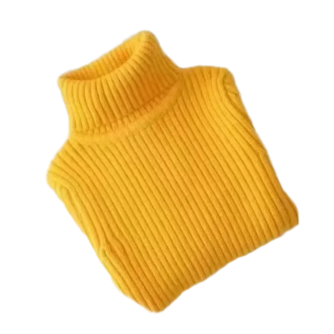 Strickrollkragenpullover für Kinder