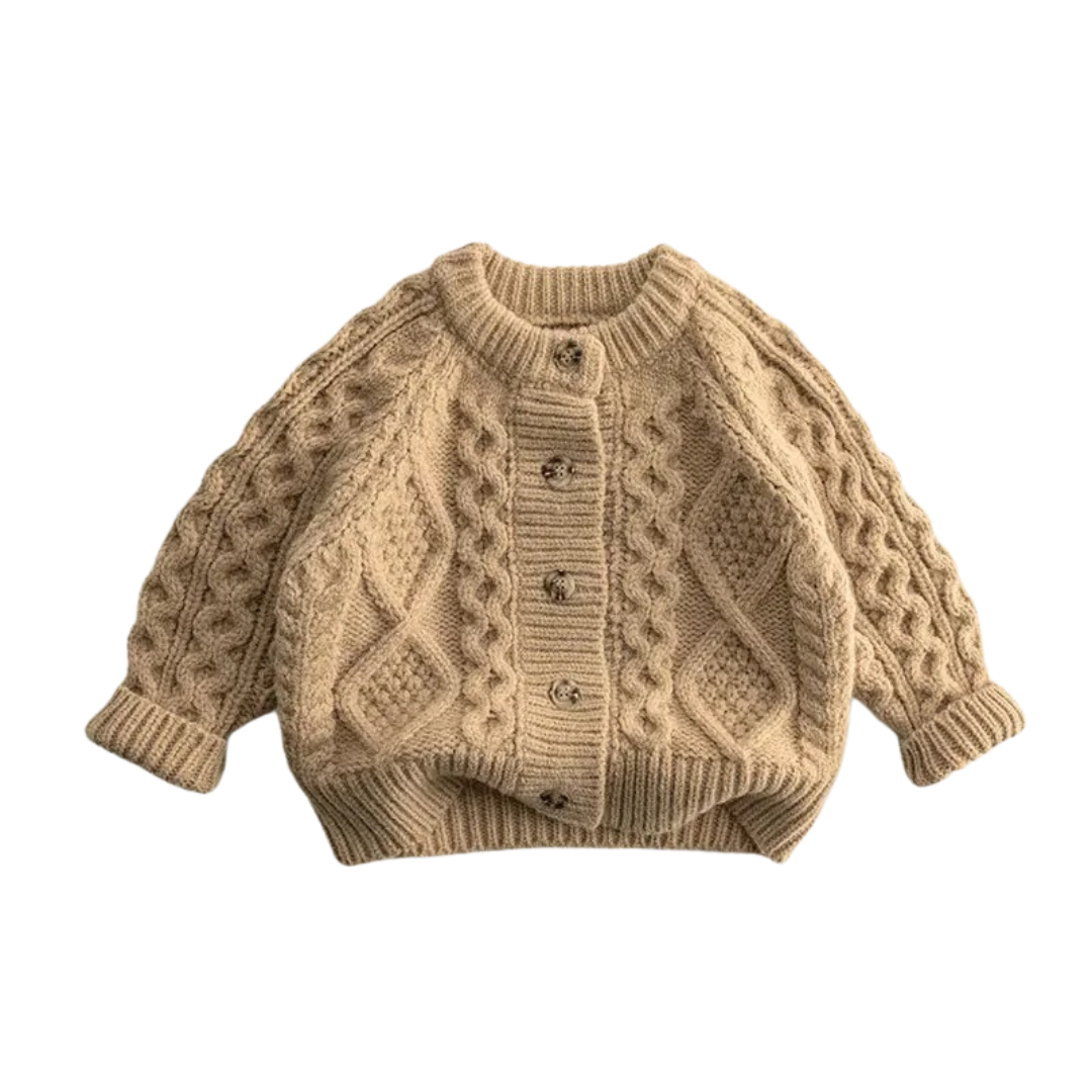 Baumwollstrickpullover für Kinder