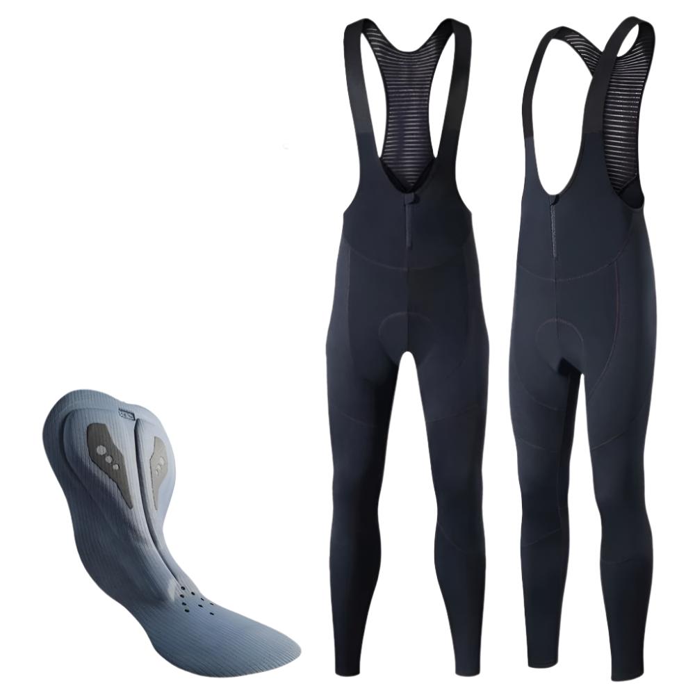 Thermo-Radlerhose für Männer + Fahrrad-Sitzpolster