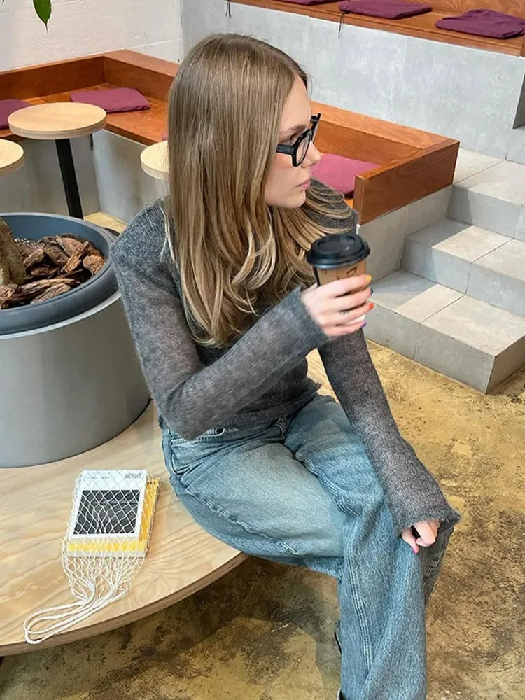 Feinstrick-Pullover für Damen