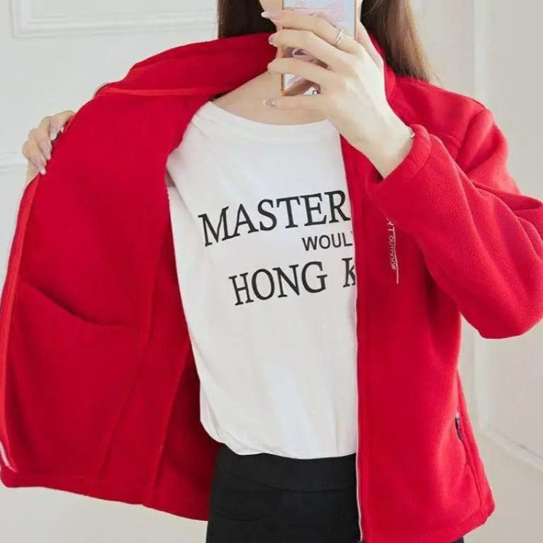 Warme Winter-Fleecejacke für Damen