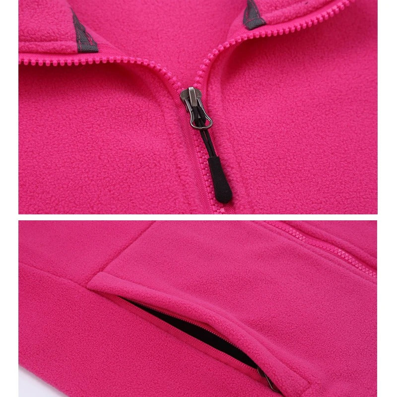 Thermofleece-Wanderjacke für Damen