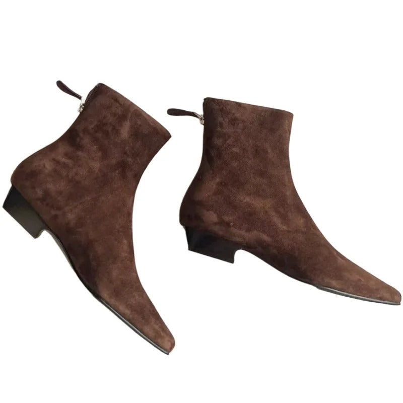 Wildlederstiefeletten für Frauen