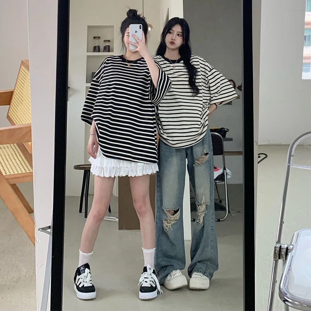 High Street Vibe Damenhose mit weitem Bein