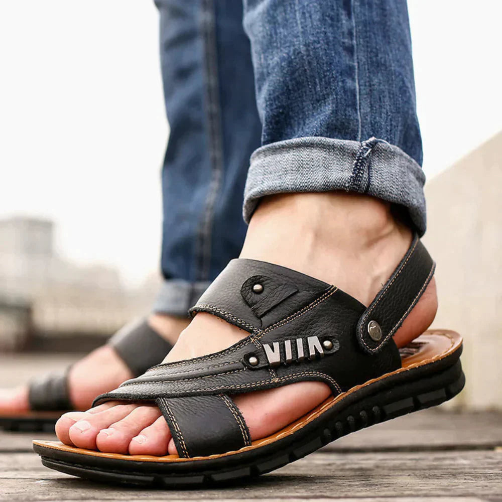Herren Sandalen Ergonomisches Design Atmungsaktive Materialien Für Komfort und Unterstützung-4