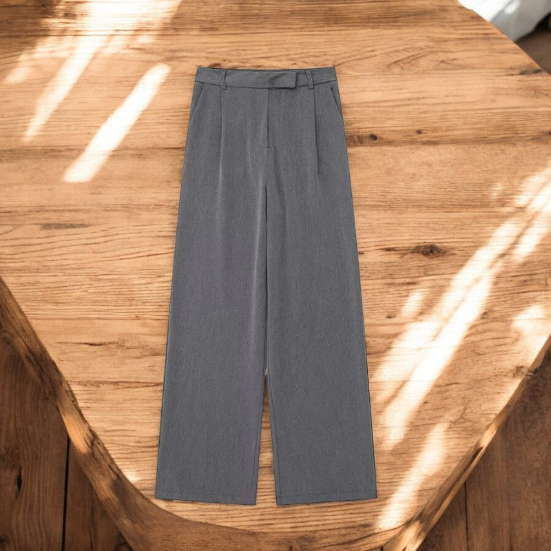 Weite Hose mit hoher Taille für Frauen