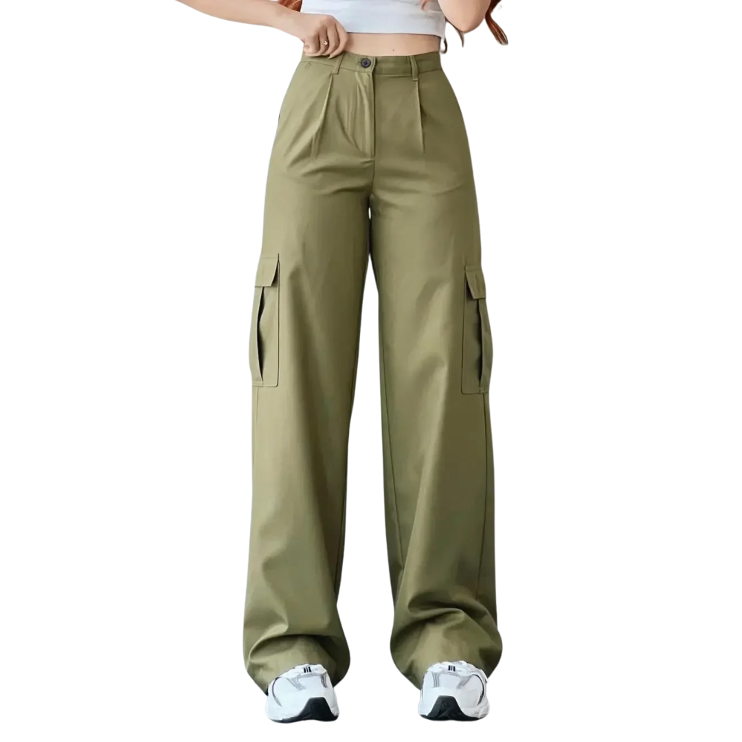 Multi Pocket Cargohose für Damen