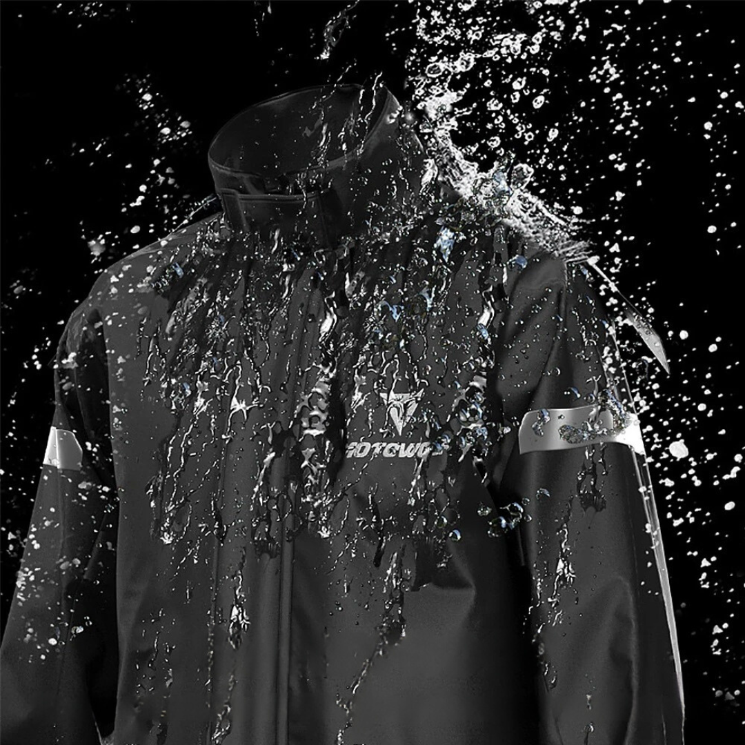 Reflektierende Motorrad-Regenkombi