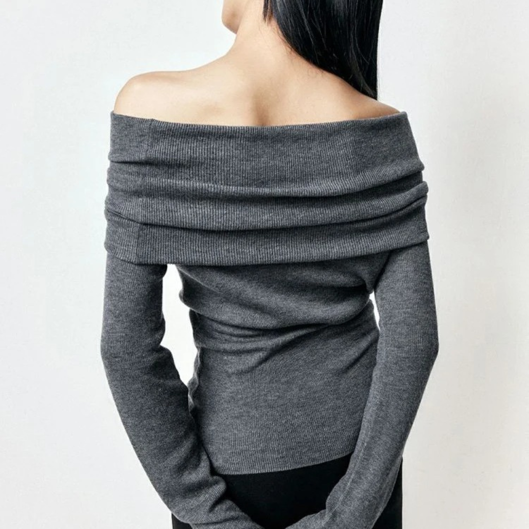 Strickrollkragenpullover für Damen