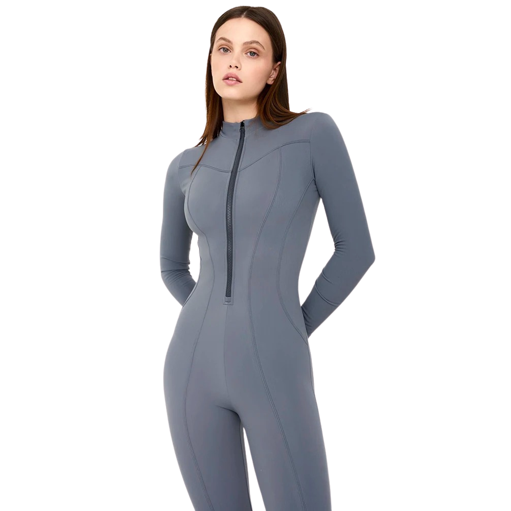 Modischer Zip-Sport-Strampler