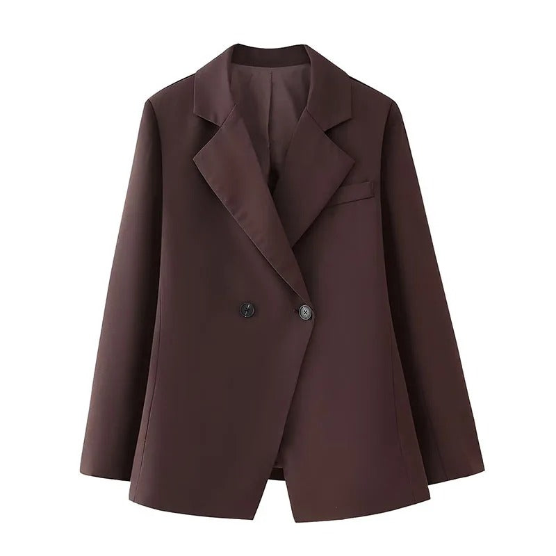 Damenblazer mit Umlegekragen