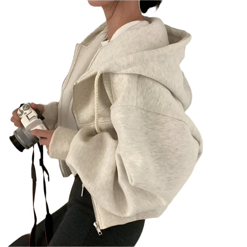 Lässiger Kapuzenpullover für Frauen