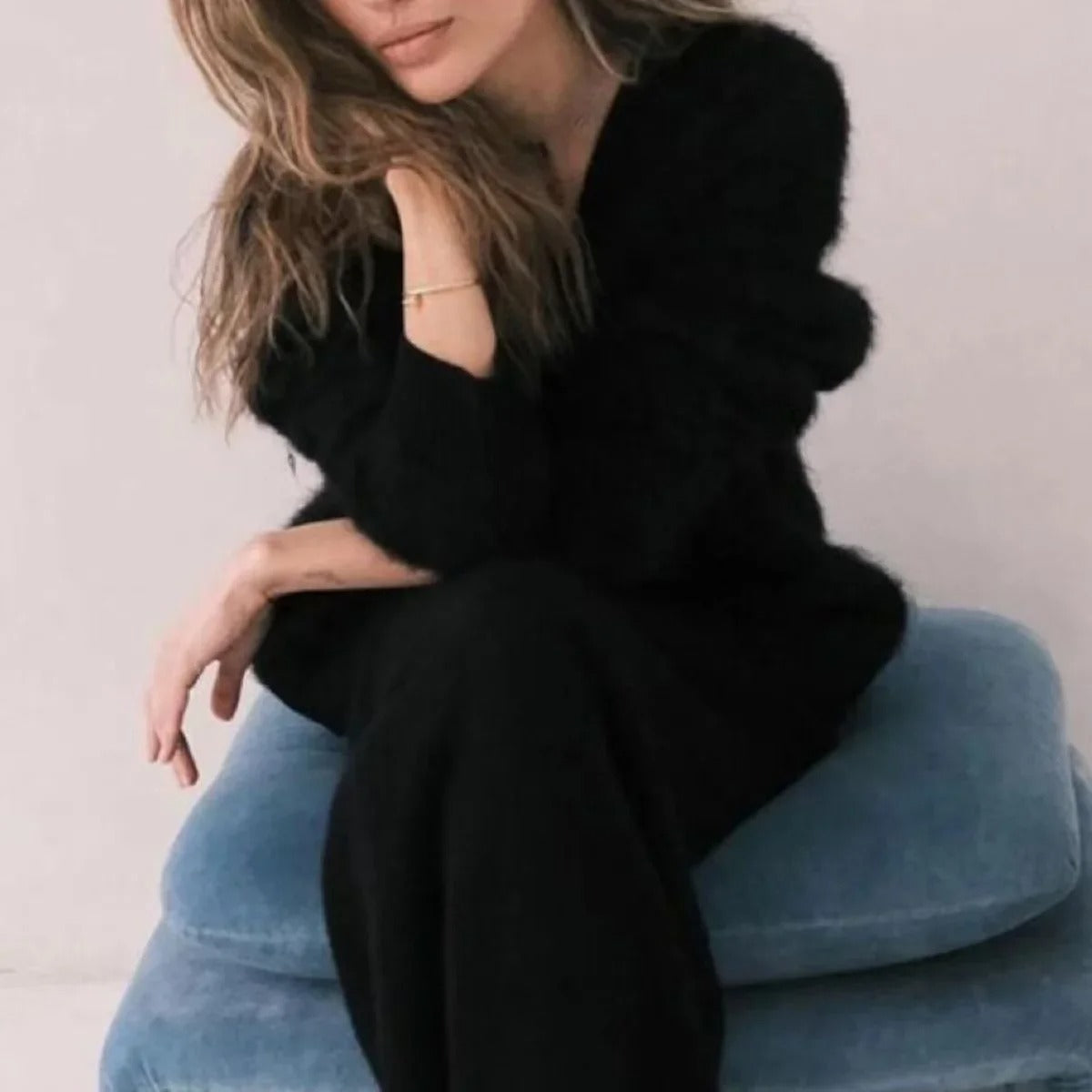 Weiche Strickjacke für Damen