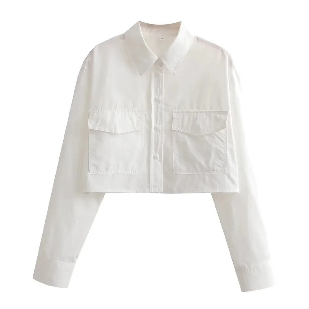 Los Popeline Damenhemd