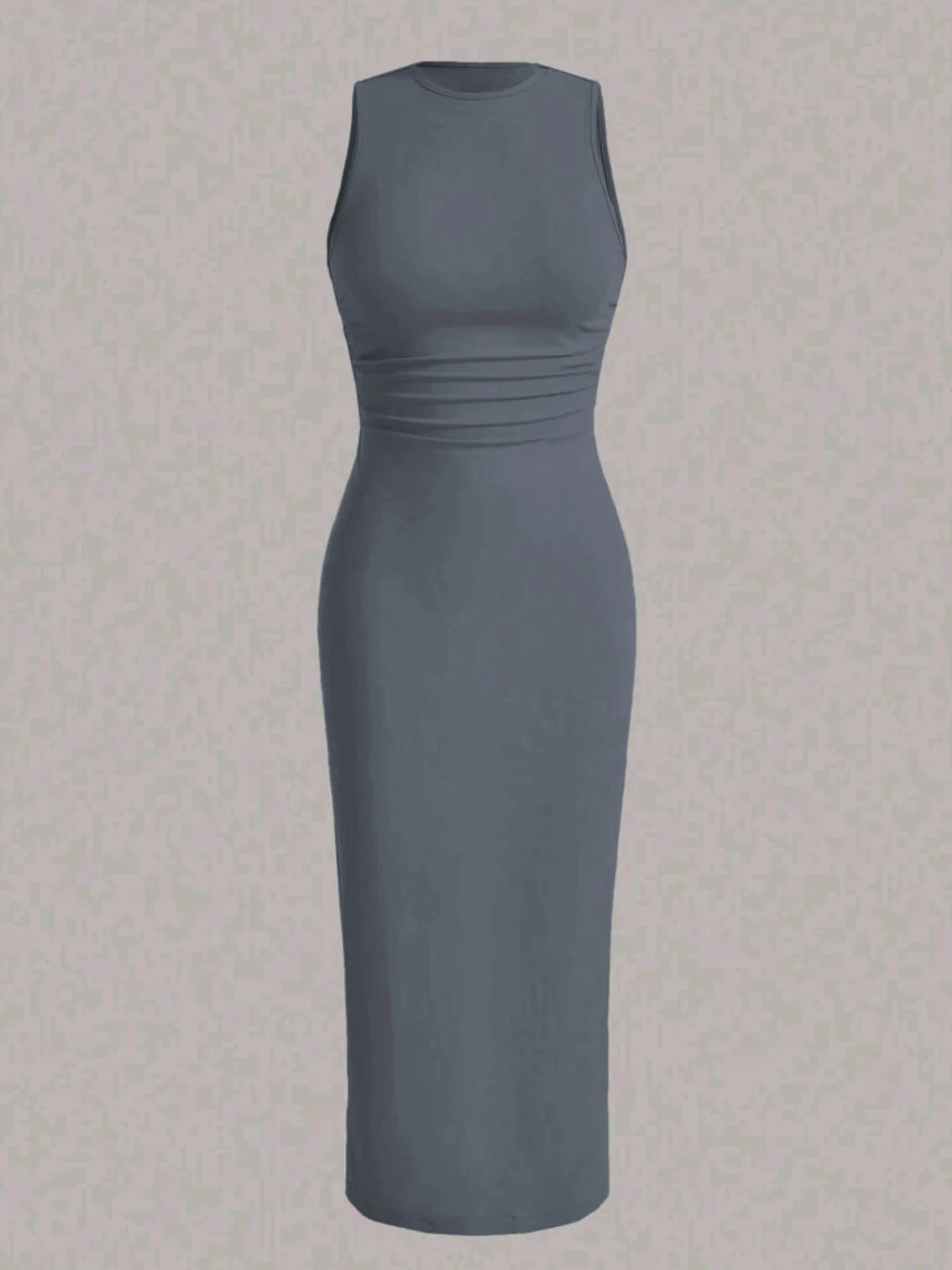 Kleid mit faltiger Taille für Frauen