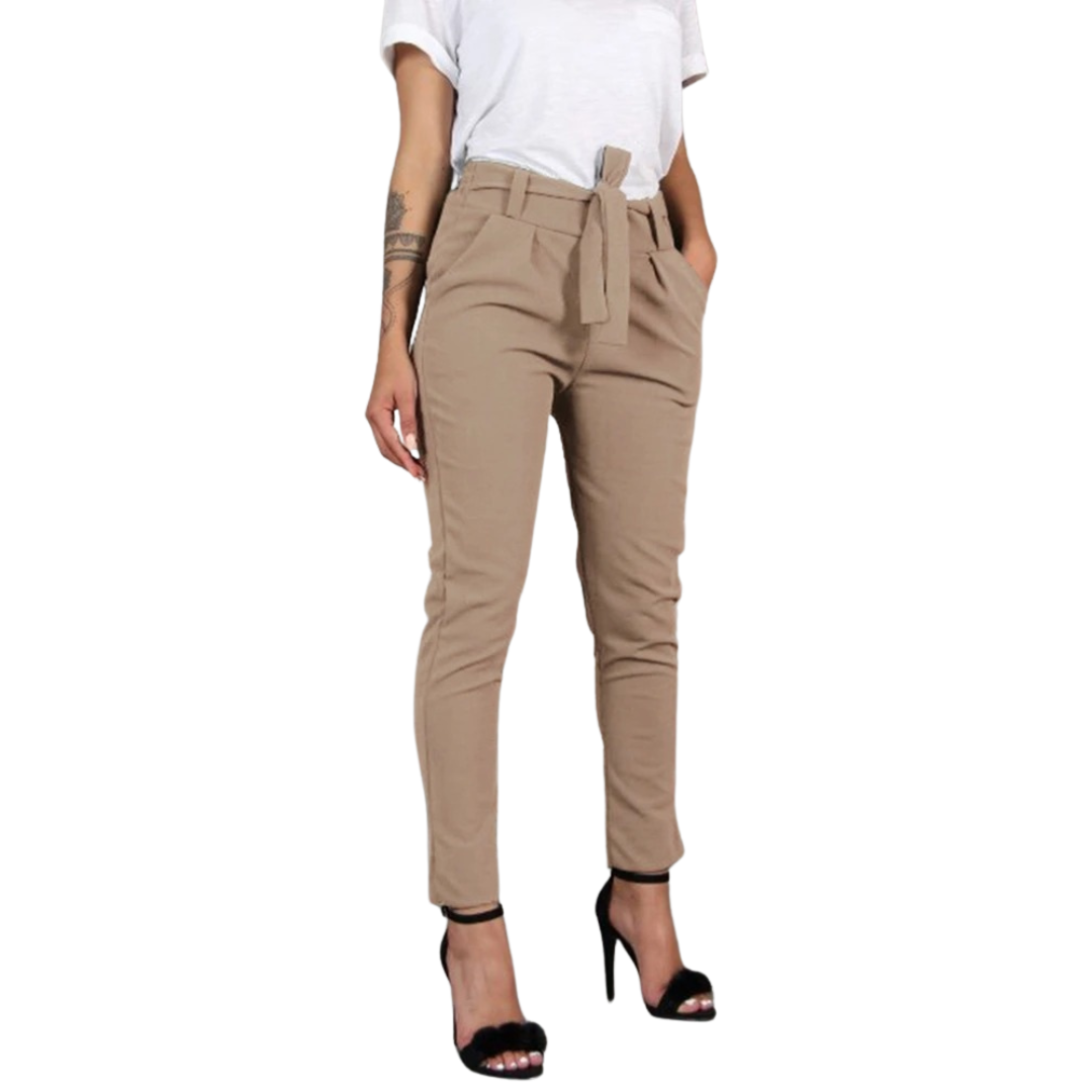Schlanke Chiffonhose für Frauen