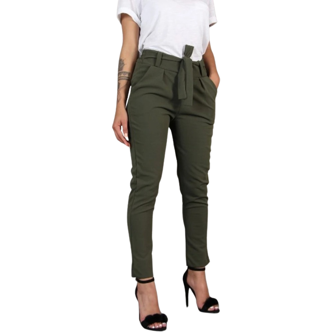 Schlanke Chiffonhose für Frauen