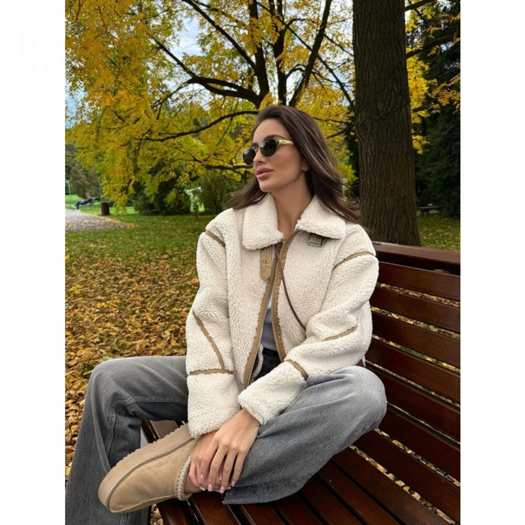 Zweireihige Reversjacke für Frauen