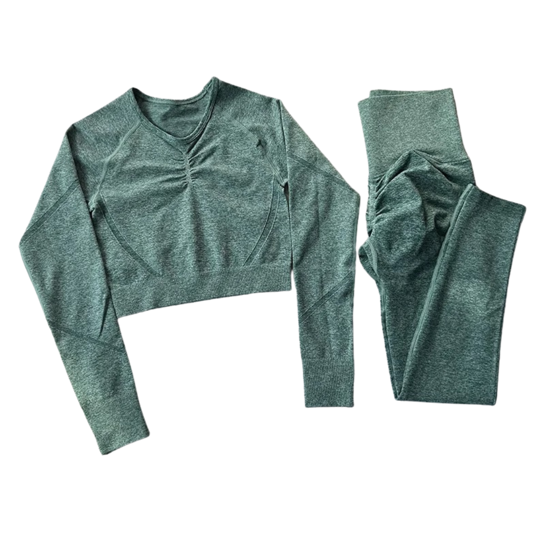 Nahtloses Yoga-Set für Frauen