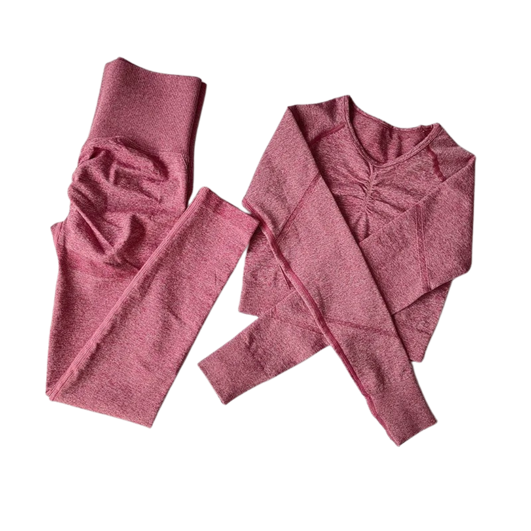 Nahtloses Yoga-Set für Frauen