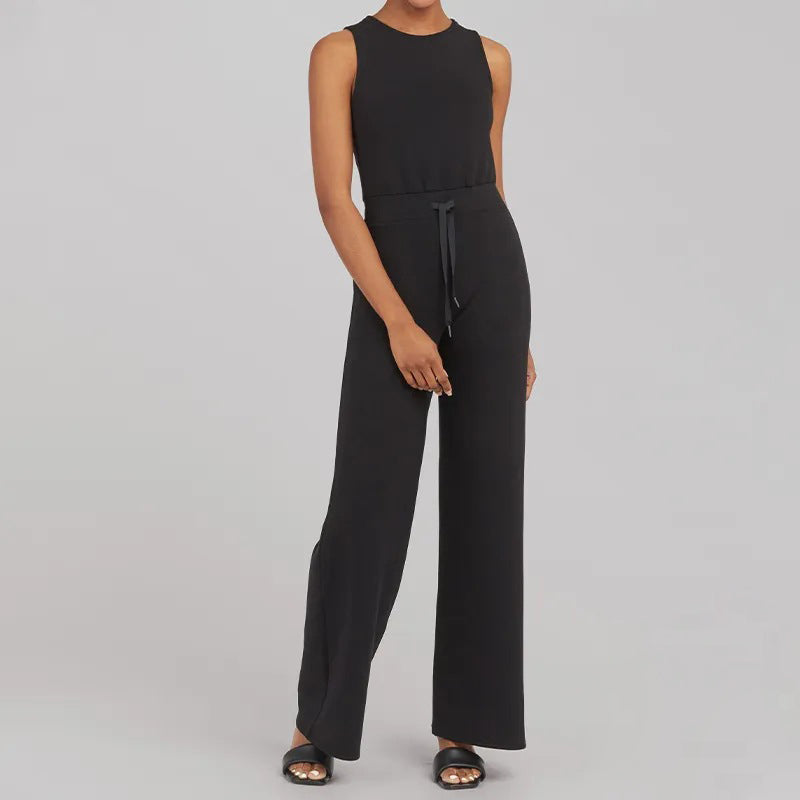 Variant image for Damen Jumpsuit Luftig Bequem Mit Gürtel Aus Atmungsaktivem Polyester-25