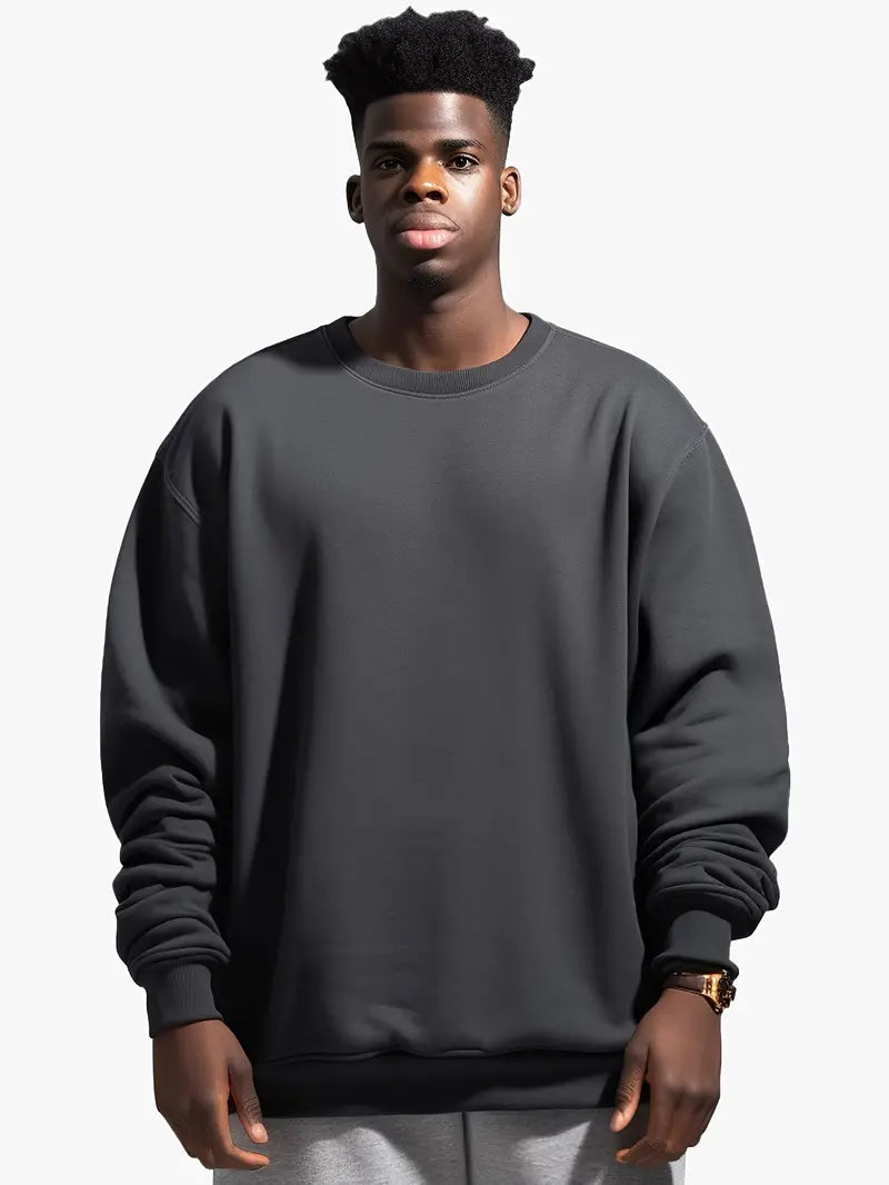 Variant image for Herren Pullover Rundhals Lässig Baumwolle Komfortabel-41