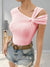 Damenbluse Asymmetrisch Elegante Bluse Aus Weichem Stoff für Festliche Anlässe-2