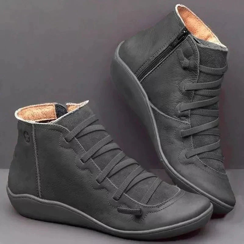 Damen Stiefel Wasserdicht Komfortabel mit Nano-Schaumsohle für Alltag und Outdoor 4