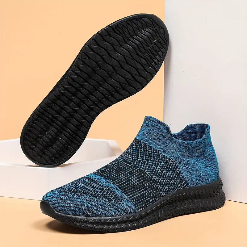 Herren Sockenschuhe Bequem Sockenmaterial Flexibel Leicht-6