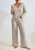Damen Winterset Pullover und Hose Baumwoll-Polyester-Mischung 3
