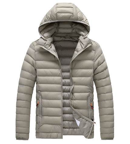 Leichte Kapuzen-Pufferjacke für Frauen