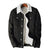 Herrenmantel Lang Denimfleece mit Plüschfutter für Winter Comfort und Stil 1