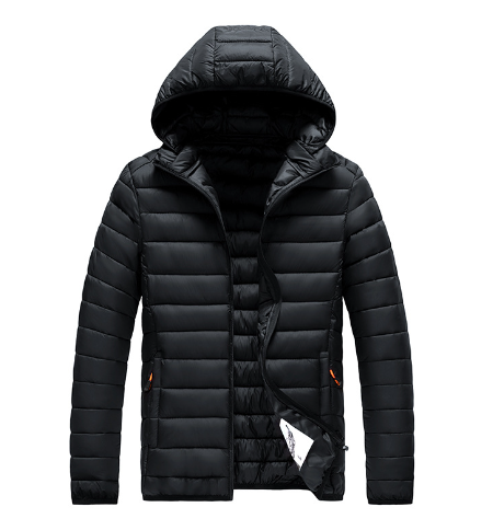 Leichte Kapuzen-Pufferjacke für Frauen