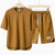 Variant image for Herren Set Zweiteilig Sommerstil Baumwollmischung-2