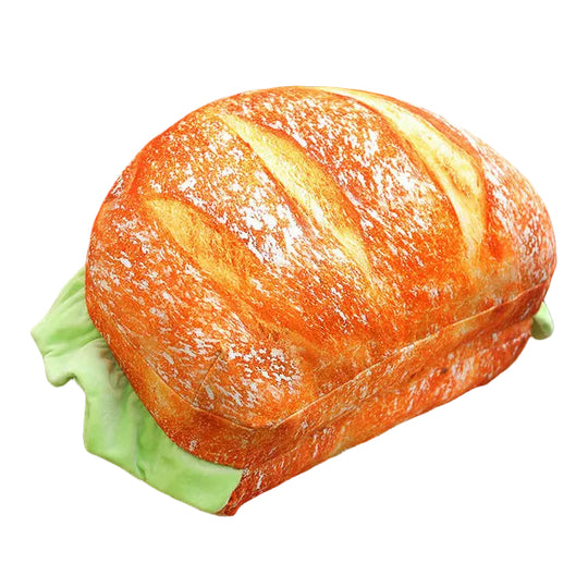 2-in-1 Sitzkissen Stuhl mit Hamburger-Design für Komfort und Entspannung 0