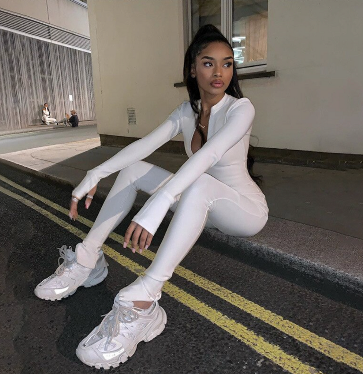 Damen Jumpsuit Festlich Eleganter Bodycon Stil Polyester-5