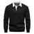 Variant image for Herren Langarm Poloshirt Klassischer Kragen 100% Baumwolle-14