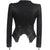 Damenjacke Bikerjacke Hochwertiges Leder Elegante Passform-4