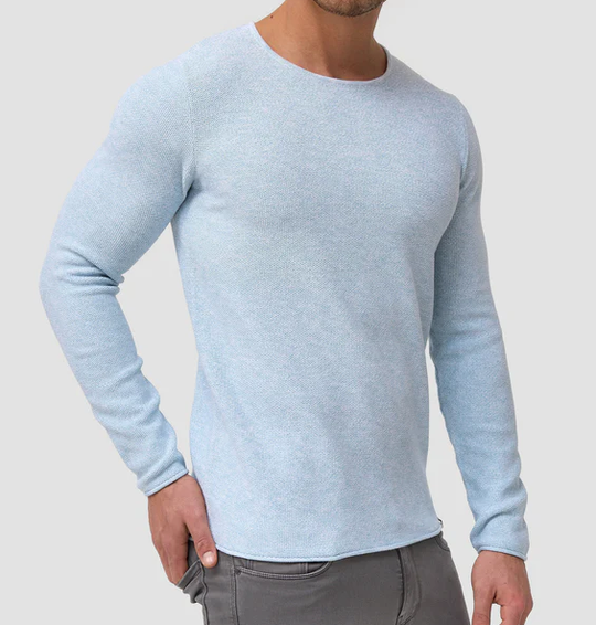 Variant image for Herrenpullover Zipper Stil 100% Baumwolle Italienisches Design-33